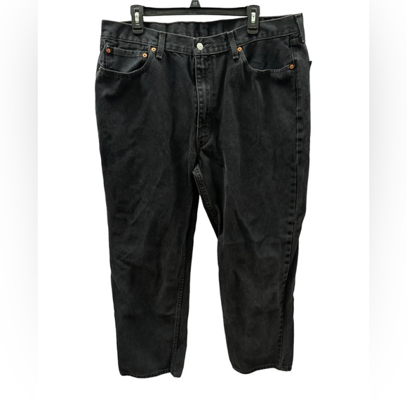 Levi Strauss Men’s 550 Black Jeans Size 40 x‎ 32 - Picture 1 of 7